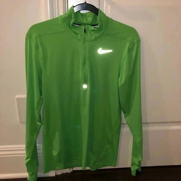 Nike Other - Neon Green Nike Half Zip Pullover
